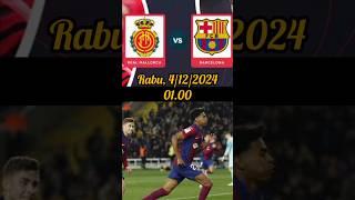 Prediksi Mallorca vs Barcelona!!La Liga 2024-25 pekan 16#Shorts#vidioshort#barcelona #mallorca