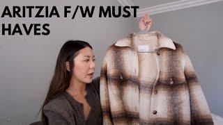 Aritzia FALL/WINTER Must Haves!!