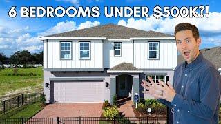 New Construction Near Orlando Florida | 6 Bedrooms | Sims Floor Plan |