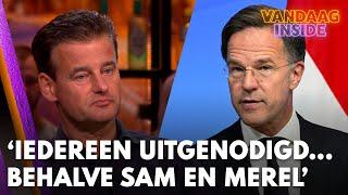 Wilfred over afscheidsfeestje Rutte: ‘Iedereen was uitgenodigd, behalve Sam Hagens en Merel Ek...'