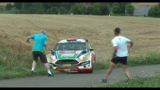 Rally Rzeszow 2017 Bostanci mistake & spectators in action