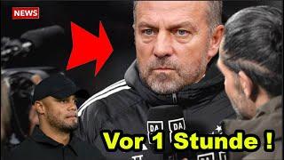 Hans-Dieter Flick enthüllt im Live-TV die schockierende Wahrheit über Vincent Kompany!