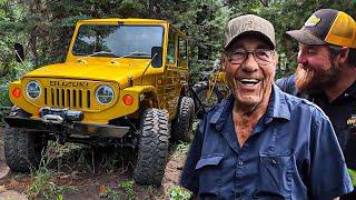 I Surprise Ed W/ His Restored Golden Nugget LJ20 Stuck 40 Years In The Mountains