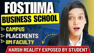 FOSTIIMA Business School For MBA ️ Honest Review , Placements , Faculty , Campus #mba