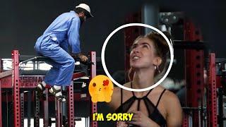 CRAZY Cleaner Humbling Gym Bros.. Anatoly Gym Prank 