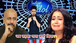 जब ये लड़का गाना स्टार्ट किया सब जज हैरान  sasta Idol | Abhi mujhme kahin Gautam raj official