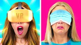 RICH GAMER VS BROKE GAMER - Body SWITCH|How to Become Popular - Funny Situations by La La Life Games