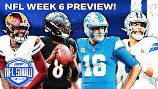 2024 NFL Week 6 Preview Show | PFF NFL Show