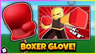 How to get BOXER GLOVE + SHOWCASE in SLAP BATTLES! [ROBLOX]