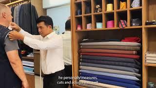 Binh Tailor- the best bespoke tailoring in Ho Chi Minh City.