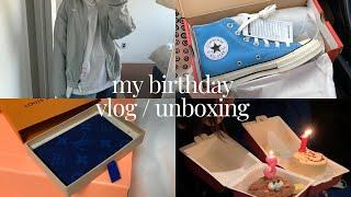 ENG) MY B-DAY 생일 선물 언박싱 & 소소하게 보낸 날의 브이로그 ㅣ Birthday gift unboxing and VLOG