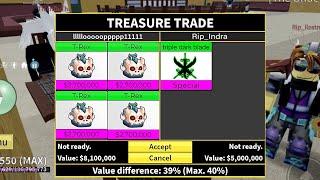 Blox fruits Trading T-rex for INSANE offer!