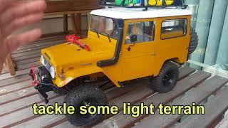 RC4WD FJ40 replacing stock shock with incision 90mm shocks and optional spring set