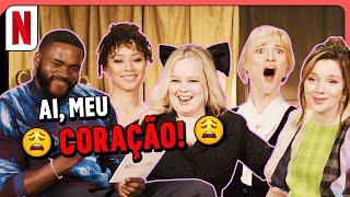 Charm Battle with the Bridgerton Cast | Bridgerton | Netflix Brasil