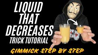 LIQUID THAT DECREASES | Trick Tutorial | GIMMICK STEP BY STEP