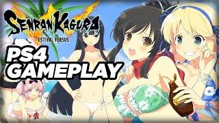 Senran Kagura: Estival Versus - Ryona Gameplay