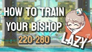 [Pre-New Age] MapleStory - Bishop Training Guide 220-270 (Extra Lazy)