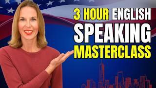 3 Hours of English SPEAKING Practice (+ 1 Hour of BONUS Vocabulary, Grammar)