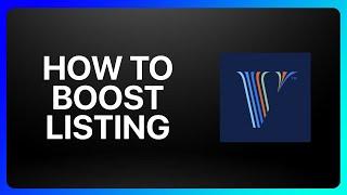 How To Boost Vrbo Listing Tutorial