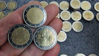 2 euro coin hunt  1000€ CC. Collectable coins. Rare!