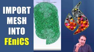 [Finite Element 5] Installing FEniCS and importing the mesh into it