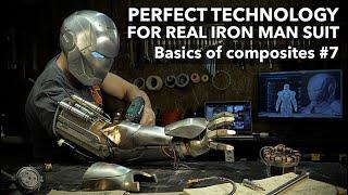 #7 I FOUND IT!!! Perfect material for Real Iron Man suit. 3D print + carbon fiber + electroplating.