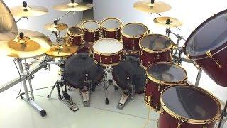 Latin "Groove Chops" Drum Solo on Pearl Masterworks by Jeff Wald