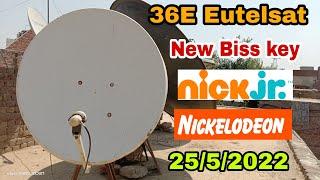 36E Eutelsat Satellite New Biss key latest update 25/5/2022.