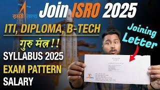 ISRO Technician- B, TA, Scientist Syllabus 2025 || My strategy, How to Crack ISRO Exam in 2025