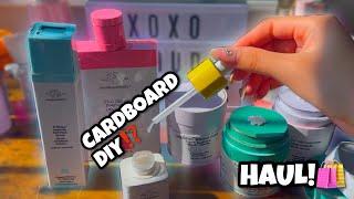 ️DIY CARDBOARD SKINCARE HAUL️