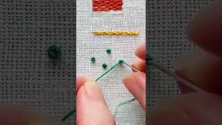 Embroidery Stitches: How to French Knot #embroidery