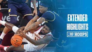 Michigan at USC | Extended Highlights | Big Ten Men's Basketball | 01/04/2025