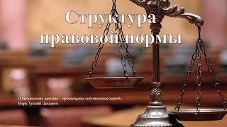 Как научиться понимать законы. Структура нормы права: гипотеза, диспозиция, санкция