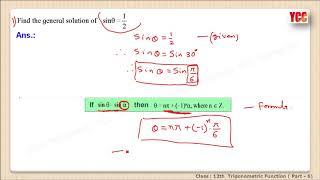 Trigonometric functions part  - 6 by Tembhare sir