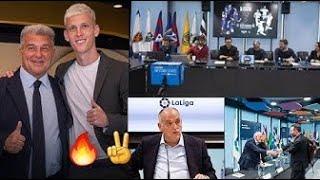 Dani Olmo Registration Done Barcelona fans are Excited | Laliga issues Apology for Complications!!