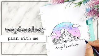 PLAN WITH ME | September + Wie man sich wieder fürs  Bullet Journalling motiviert