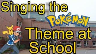 Pokemon theme at school