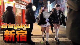 【４Ｋ60】nightwalk in Shinjuku【夜の新宿歌舞伎町をお散歩】2024年12月7日