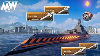 USS Constitution II - 4x Type 17 SSM missile really brutal - Modern Warships