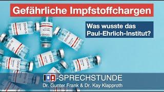 Gefährliche Impfstoffchargen - Was wusste das Paul-Ehrlich-Institut? - IDA-SPRECHSTUNDE