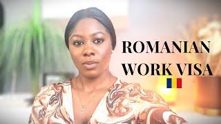 HOW To Get A SKILLED  WORKER VISA  Romania 2023 |  WORK VISA UPDATES 2024 | ROMANIA WORK VISA  |