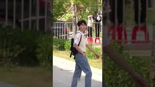 这是谁家酷酷的学长！#蔡徐坤 #奔跑吧特别季路透 #奔跑吧10