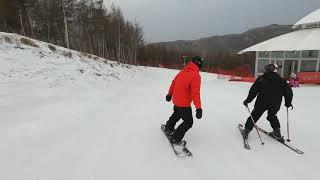 崇礼 万龙滑雪场 初级道 长龙道 5.5KM chongli wanlong