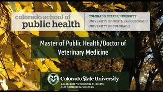 ColoradoSPH @CSU: Doctor of Veterinary Medicine
