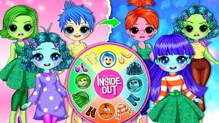 Inside Out 2 Swap Clothes with Joy, Disgust, Anxiety, Envy in Real Life