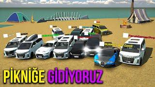 Minivan Arabalarımızı Aldık Takipçilerle Pikniğe Gidiyoruz !!! Car Simulator 2