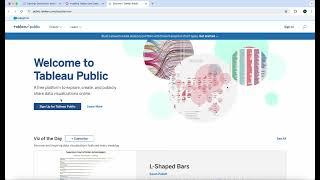 Downloading and Installing Tableau Public Desktop Edition