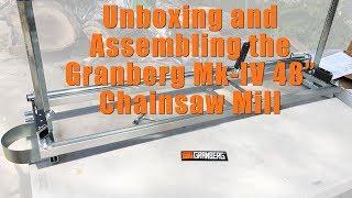 Unboxing and Assembling a Granberg Mk-IV 48" Alaskan Chainsaw Mill