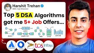 Top 5 DSA Patterns That Got Me 5+ Job Offers | Atlassian, Juspay, BNY, TCS, Infosys