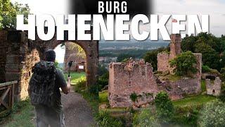 Burg Hohenecken: Aufstieg, Belagerung und Zerstörung - Erkundung vor Ort! Burg bei  Ramstein